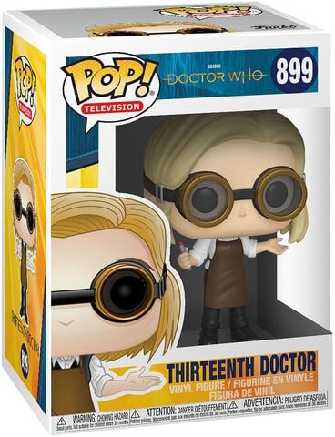 Figurine Funko Pop! N°899 - Doctor Who - 13th Doctor Avec Lunettes